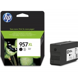 HP oryginalny ink / tusz L0R40AE, HP 957XL, black, 3000s, 63,5ml, extra duża pojemność, HP pro Officejet Pro 8210, 8218, 8720, 874